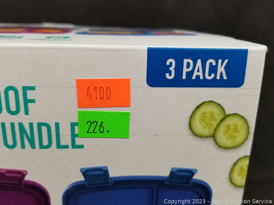 Sound Auction Service - Auction: SAS Springer, Swadener Online Auction  ITEM: 2 Bentgo Modern Leak-Resistant Lunch Boxes