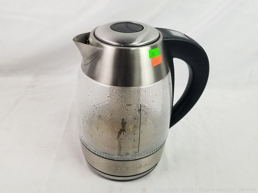 Sound Auction Service - Auction: 06/25/20 Weaver, Brown & Others Multi  Consignment Auction ITEM: Mueller Electric Kettle & Chefman Waffle Maker