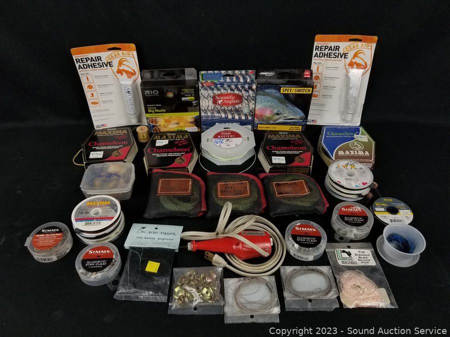 Assorted fishing tackle Auction