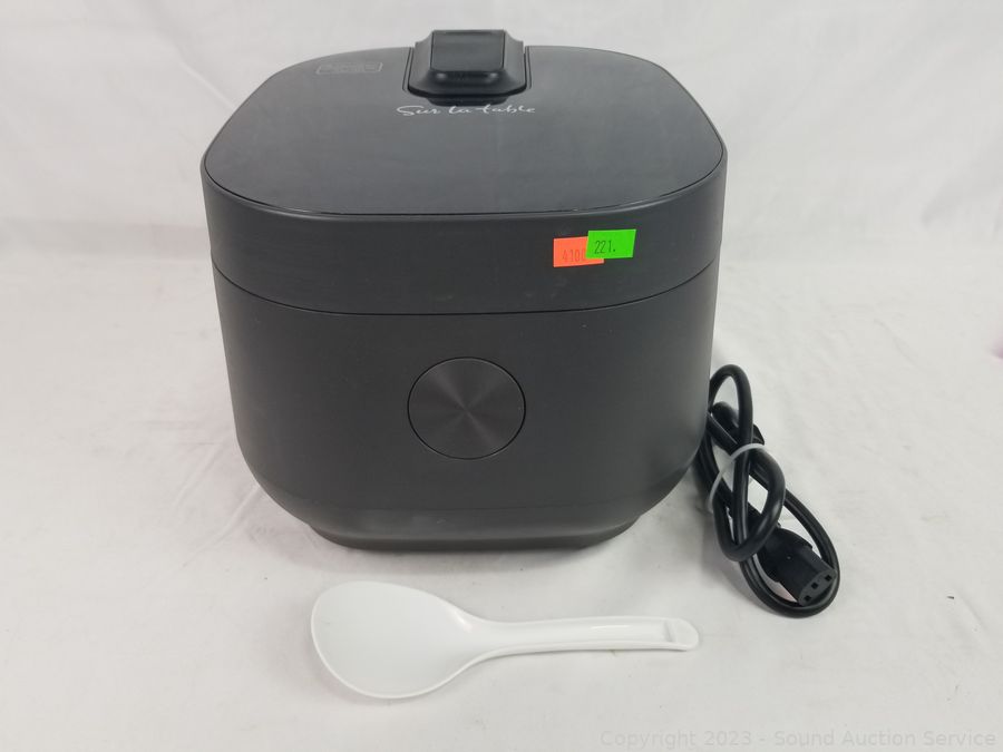 Sound Auction Service - Auction: 10/15/20 Gargiso, Stockwell & Others  Consignment Auction ITEM: Aroma Steam Cooker