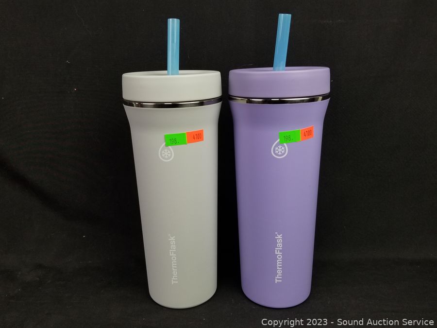 Sound Auction Service - Auction: SAS Springer, Swadener Online Auction  ITEM: 3 Thermoflask 40oz Vacuum Insulated Travel Bottles