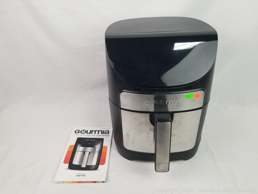 Gourmia GAF798 7-QT / 6.7 L Digital Air Fryer User Manual