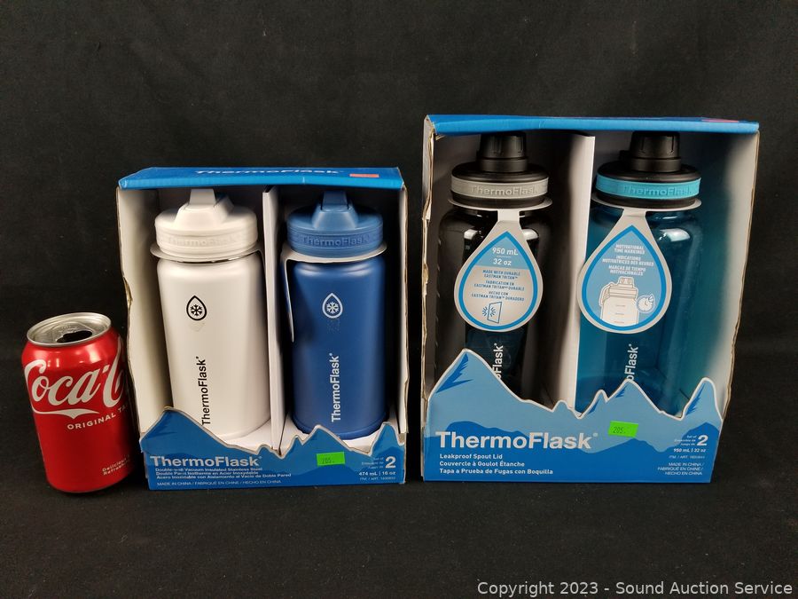 Thermoflask 32 Oz/ 950 ML Motivational Bottle DO