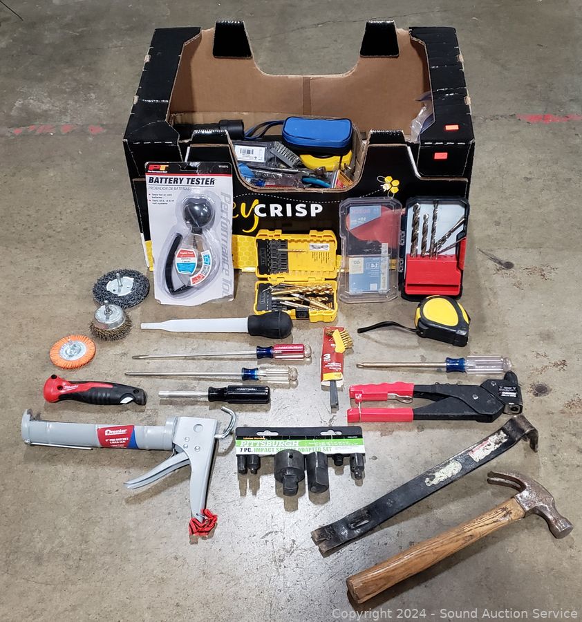 12/24/24 SAS Tools, Furniture, Household Online Auction