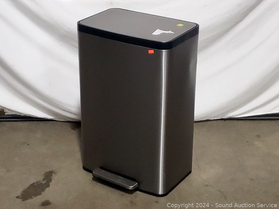 Kohler Stainless Steel Step 12.4 Gallon Trash Bin