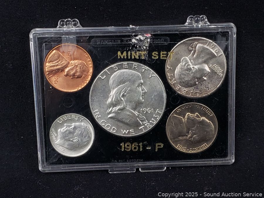 1961-P US Coins Silver Mint Set