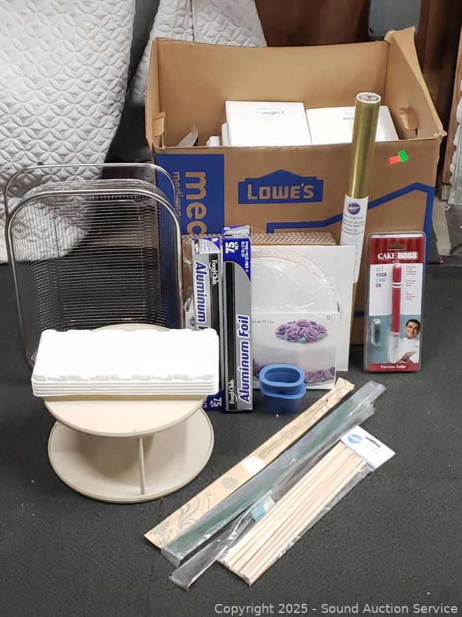 02/27/25 SAS Coins, Records, Cake Decorating Online Auction