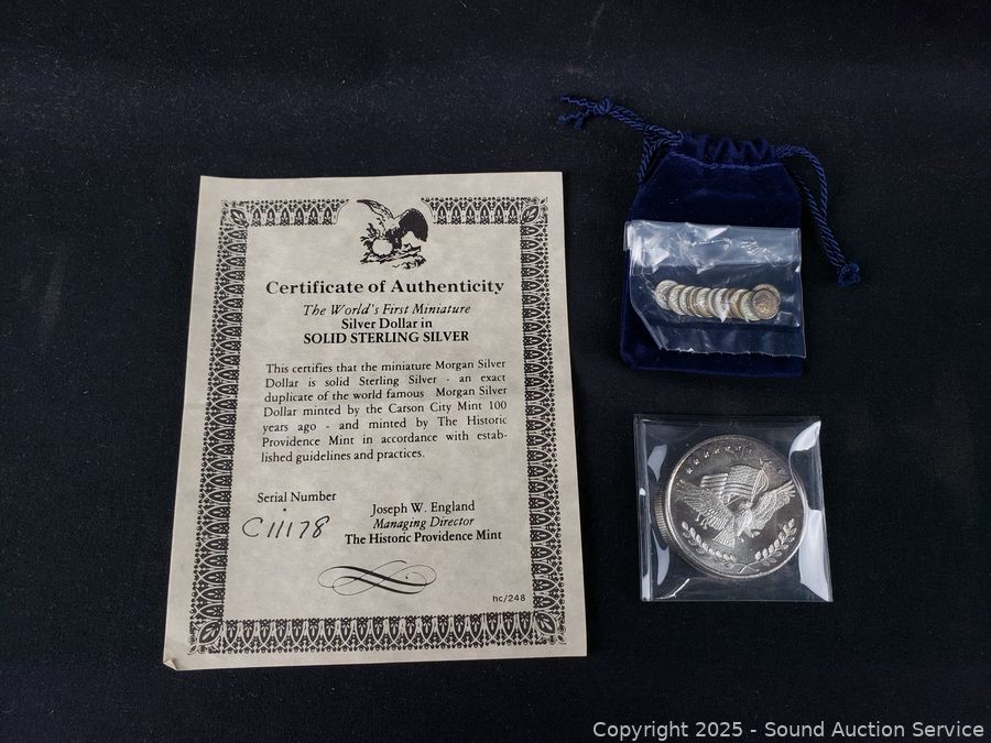 03/24/25 SAS Coca-Cola Ice Boxes, Silver Coins Online Auction