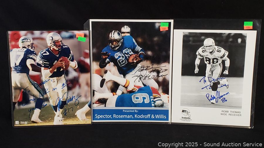 04/08/25 SAS Log Furniture, Sports Memorabilia Online Auction