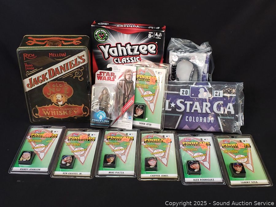 04/08/25 SAS Log Furniture, Sports Memorabilia Online Auction