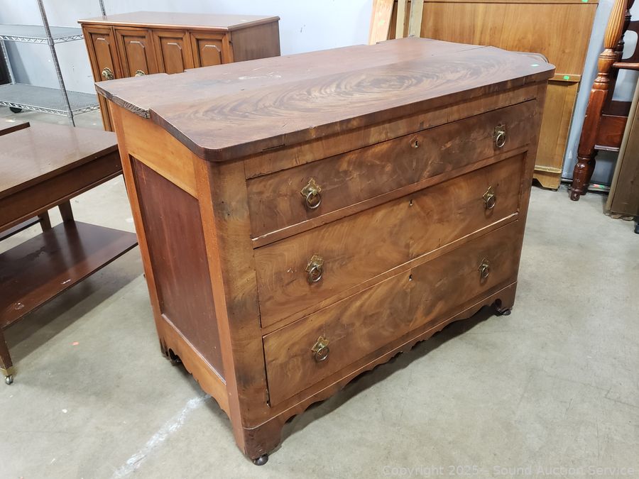 04/22/25 SAS Antique Butcher Block, Pocket Watch Online Auction