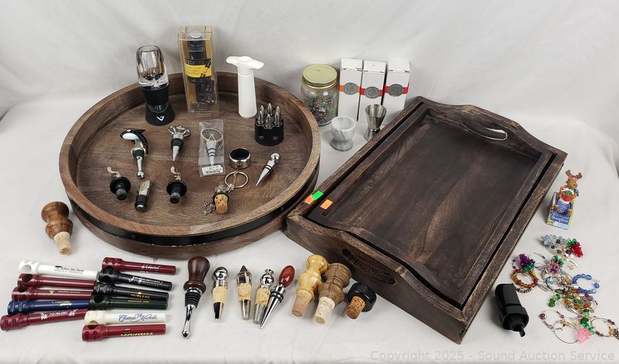 04/22/25 SAS Antique Butcher Block, Pocket Watch Online Auction