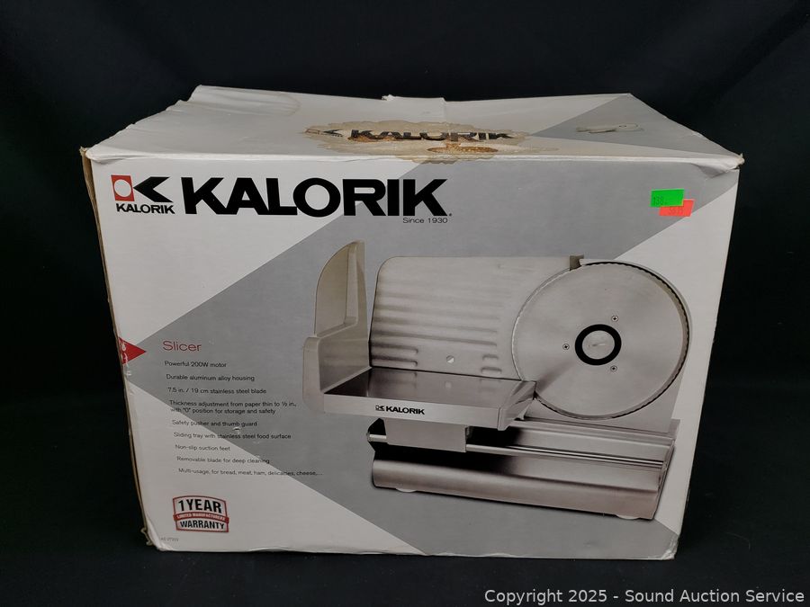 Kalorik Stainless Food Slicer