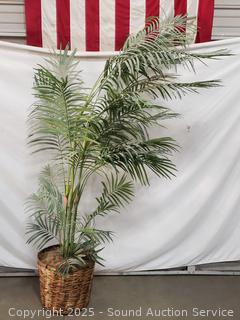 Faux Silk Life Like Palm Houseplant
