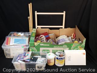 Assorted Art, Paint Supplies