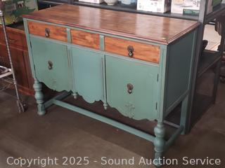 Turquoise Medium Finish Buffet
