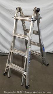 Werner 17ft Aluminum Multi-Position Ladder