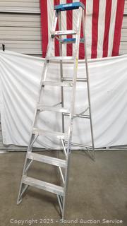Keller 8ft Aluminum Folding Step Ladder