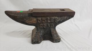 55LB Buffalo Steel Smithing Anvil