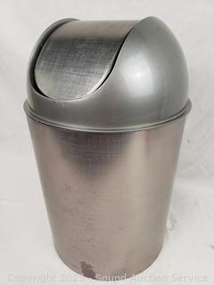 Waste Bin Full of 1.5" to 3" Casters