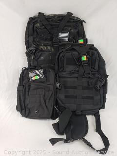2 Tactical Shoulder Packs & Backpack