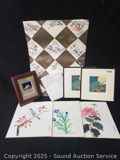 Assorted Original, Limited, Lithograph Artwork