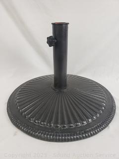 Cast Iron Patio Umbrella Stand