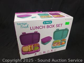 2pk Bentgo Fresh Lunch Box Set