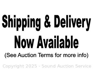 Shipping & Delivery Now Available (See Auction Terms)