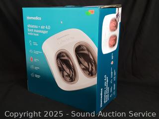 Homedics Shiatsu & Air 4.0 Foot Massager w/Heat