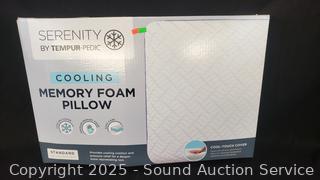 Serenity by Tempur-Pedic Cooling Memory Foam Pillow