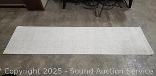 Beige 26" x 97" Runner Rug