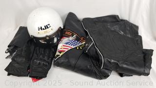 Assorted Motorcycle Apparel 