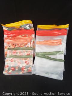14pk Ello Reusable Food Storage Bags