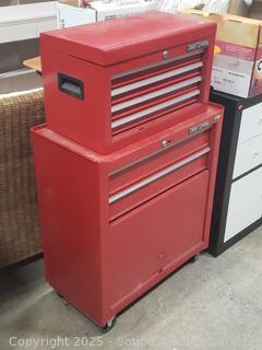 Craftsman 6-Drawer Rolling Tool Chest w/Some Tools