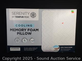 Serenity by Tempur-Pedic Cooling Gel Memory Foam Pillow