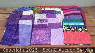 Assorted Sewing Quilting Material