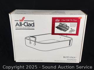 All-Clad Heavy Gauge Stainless Steel Roasting Pan w/Rack