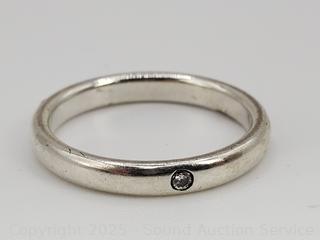 Tiffany & Co. Peretti Sterling & Diamond Ring S:6