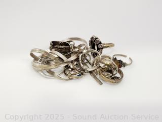Assorted Sterling Scrap Silver Jewelry