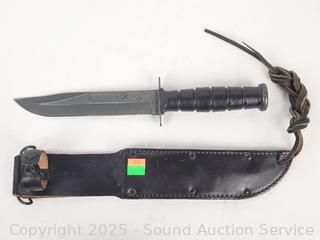 WWII Camillus US Army Fighting Knife w/Sheathe