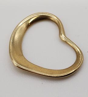14K Gold Heart Pendant