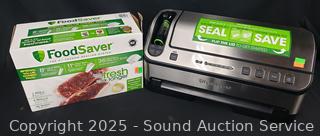 Food Saver V4880 Vacuum Sealer w/Rolls of Seal Bags