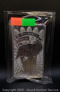 10oz .999 Fine Silver Bar #50