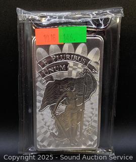 10oz .999 Fine Silver Bar #49
