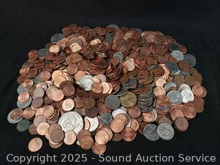 6LB 12.6oz Assorted US Coins