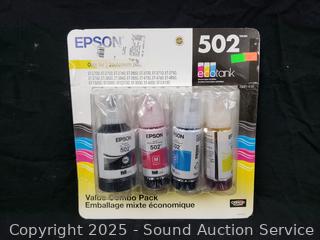 Epson 502 Printer Ink Refill Pack