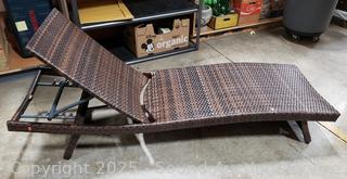 Nice Rattan Woven Patio Lounge Chair