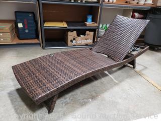 Nice Rattan Woven Patio Lounge Chair