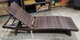 Nice Rattan Woven Patio Lounge Chair
